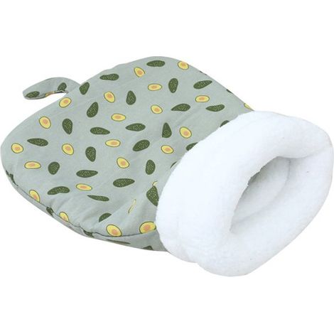 Lits pour chiens - Sac de couchage pour animaux, Sac de couchage doux pour chats et chiens, Lit chaud pour chat, Lit portable pour animaux, Lit d'hive (1/4)