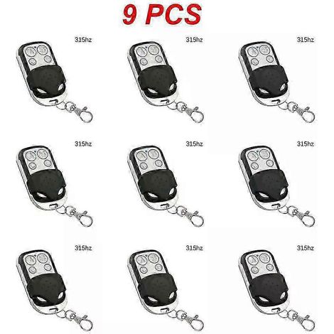 Nouveau duplicateur 433/315 MHz sans fil universel pour télécommande de porte, duplication de clé, portillon de garage, clonage 433 MHz (1/5)