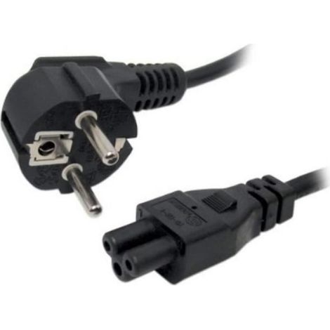 Câble D'alimentation - 1 5 M - Prise Secteur Mâle Avec Terre - Connecteur Trèfle - Pour Appareils Électriques - 1 Pièce
