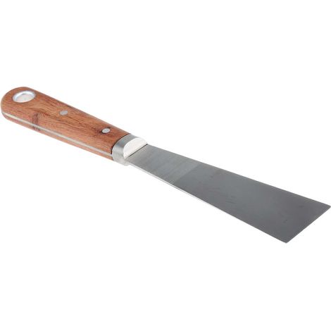 Rs Pro – Couteau à enduire 38 mm – Lame en acier au carbone forgé – Poignée en bois dur – Outil de finition professionnel (1/2)