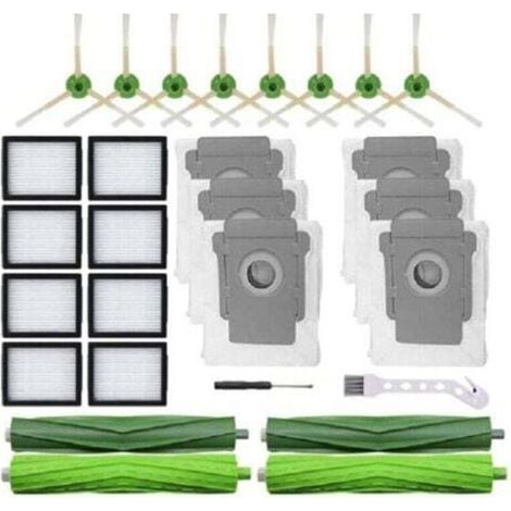 Kit pour Irobot Roomba I7 I7+ I3 I4 I6 I8+ J7+ E5 E6 E7 Robot aspirapolvere..DEBUNS (1/4)