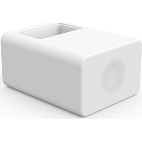 Moovere – Table basse d'extérieur 30 cm avec lumière RGB – Recharge solaire et batterie – IP65 pour intérieur et extérieur – Polyéthylène résistant