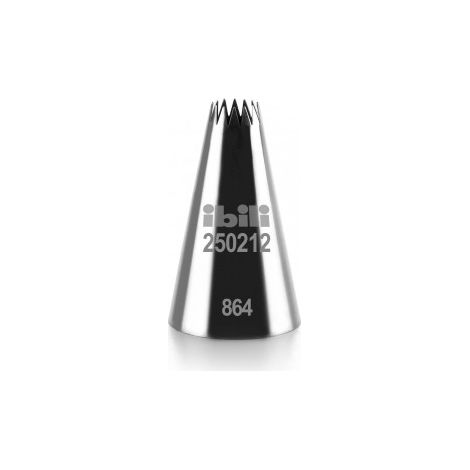 Ibili Multipoint Boquilla Plateada 10 cm x 5 cm x 10 cm