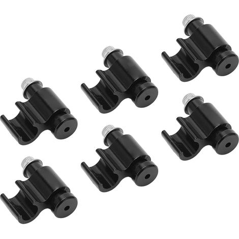 6 Pièces Support de Gaine de Frein pour VTT, Guide de Câble Hydraulique Vélo Tout Terrain (1/5)