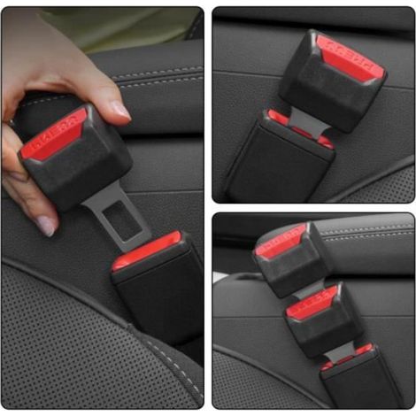 Une Paire Rallonge Ceinture Sécurité Voiture, Extension de Ceinture de Sécurité, rallonge Ceinture sécurité Voiture, Harnais bébés, (1/4)