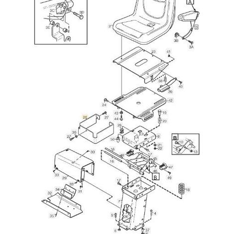 TAPA DE CONEXIÓN DEL EJE DE SOPORTE DE EJE ORIGINAL STIGA - 1137-0038-01