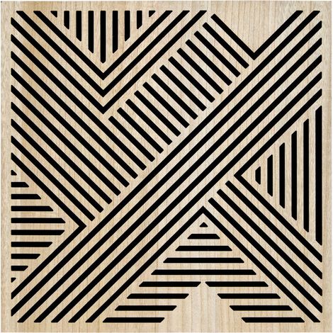 Pannello decorativo da parete eileen 58x58cm croce - Atmosphera créateur d'intérieur (1/5)