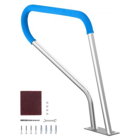Rampe Piscine - 990 x 812 mm Main Courante Piscine Acier (1/5)