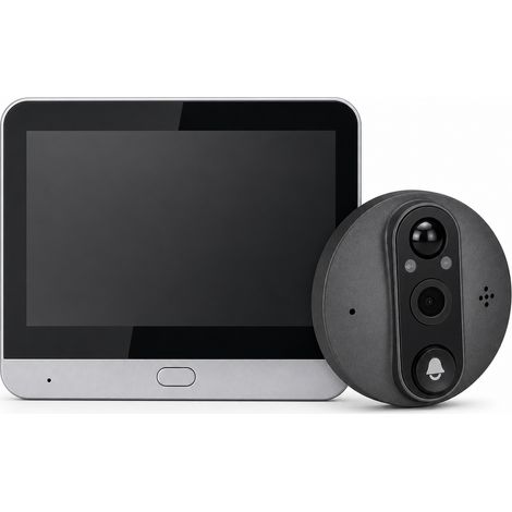 Tuya Wireless Digital Door Viewer 4.3 Inches for Door Black (1/5)