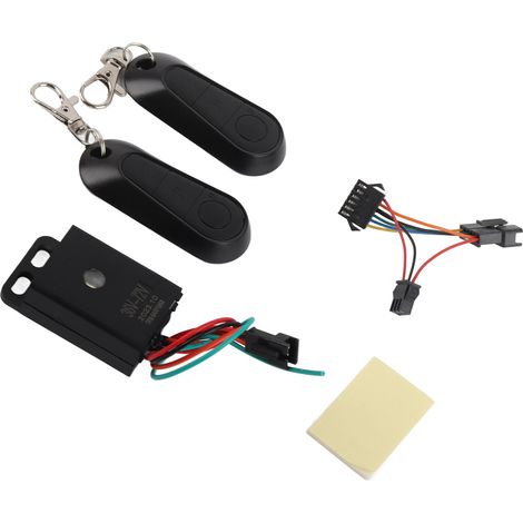 Système d'alarme pour vélo électrique, démarrage par simple pression, dispositif antivol universel pour scooter électrique 36-72 V (1/5)