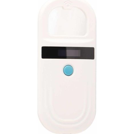 Scanner d'identification de puce animale rechargeable Scanner de micropuce Scanner d'étiquette pour animaux de compagnie