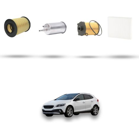 Kit tagliando 4 filtri compatibile con Volvo V40 II V40 Cross Country Dal 1.6 T4 147kw 2012 (1/5)