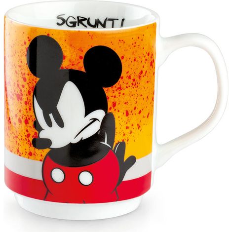 Mug ceramica arancio Disney Mickey Mouse ml 350 (1/3)
