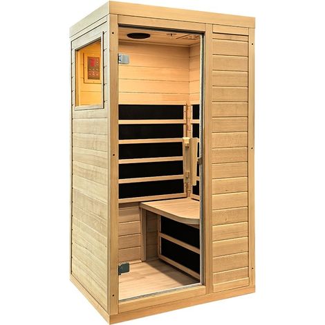 Sauna infrarouge BOREAL® NANO (1 PLACE) 93x73 (1/5)
