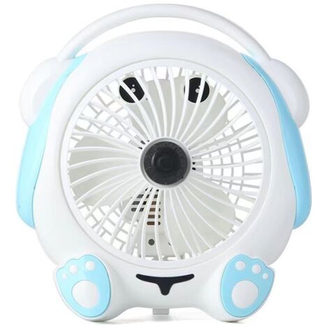 Dessin Animé Petit Fan Lit Étudiant Dortoir Petite Tête De Lit Muet Mignon Plug-in Chambre Ventilateur De Bureau Ménage (1/5)