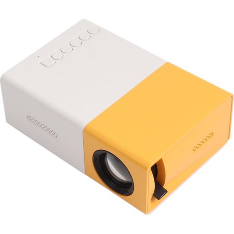 Mini Projecteur et écran Géant de Résolution 1920x1080 Portable, avec Interface Riche et Portable, Petit de 24 à 60 Pouces, Source de Lumière LED (1/5)