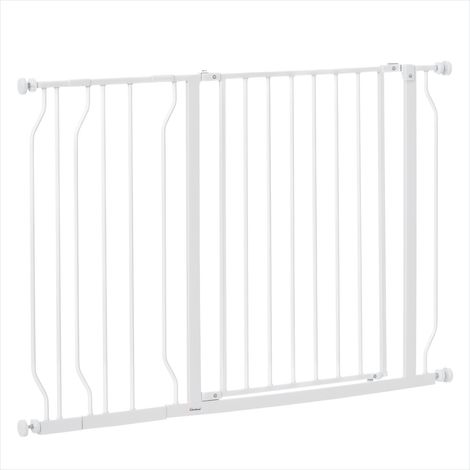 Chatière Barrière de sécurité pour animaux en acier blanc largeur (1/5)