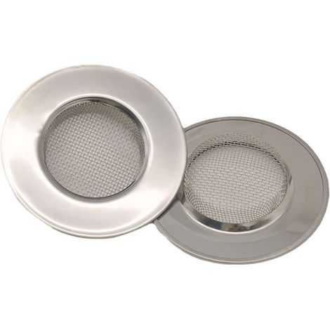 Crépine/piège à cheveux pour bonde et évier - Drain Guard Argent (1/2)