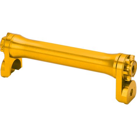 Barre télescopique en aluminium pour vélo pliant Brompton, longueur réglable 124mm, couleur or, tige télescopique vélo (1/5)