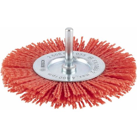 Brosse a disque PRO Multi Material clean Bosch 100 x 1 mm tige droite - 2608622055 (1/5)