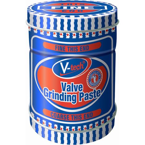 Pasta para esmerilar valvulas grano fino y grano grueso, 110 g