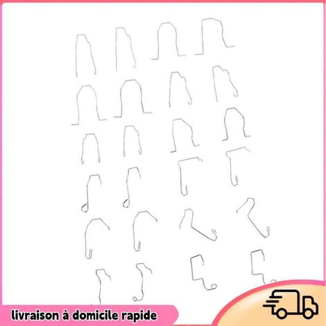 Clips à Ressort du Phare de Voiture en Acier Inoxydable, 24 PC (1/4)