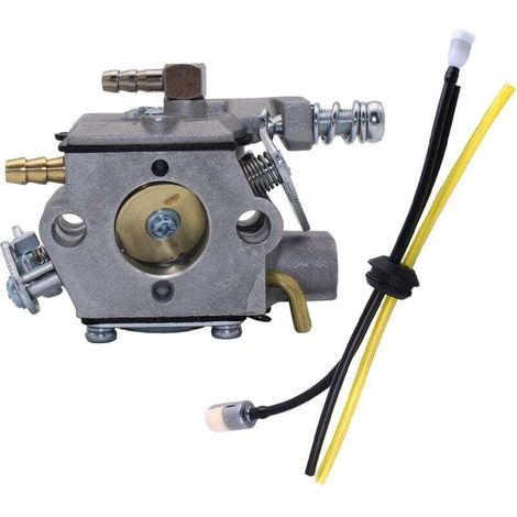 Carburateur WT-820 compatible avec les modèles A021001921 et A021001920 CS400, CS370 et CS400F, kit de conduite de carburant de rechange WT985 et A021001311 (1/5)
