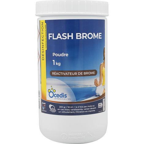 Flash Brome Poudre 1 kg et 5 kg Océdis Lot de 4