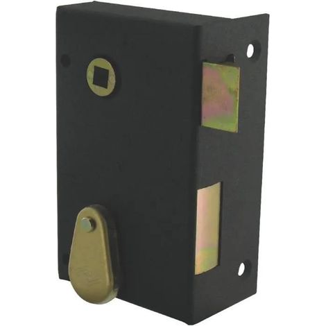 JPM 147000-02-2Y cerradura monopunto epoxi negra para seguridad