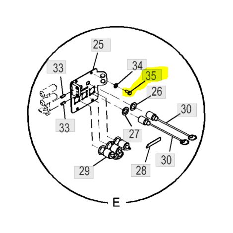 John Deere Bolt (19M7932)