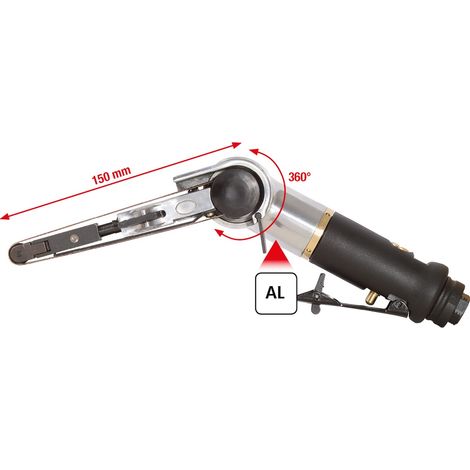 KS Tools Druckluft-Bandschleifer, 150 mm