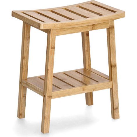 Badhocker mit Ablage, 40 x 25 x 46 cm