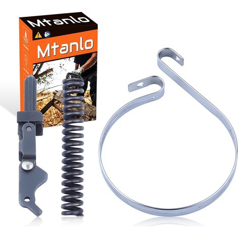 Kit de ressort de frein de chaîne pour Husqvarna 36, 41, 136, 137, 141, 142, bande de frein, joint de genou, ressort de frein (1/5)