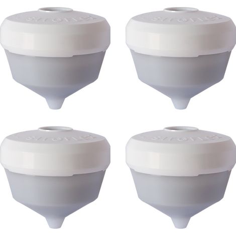 Siroflex 2805/4S Set 4 Cartucce Ricambio Uni 3B Depuratore Acqua Domestico Made in Italy Depuratore Acqua Rubinetto Filtro acqua Rubinetto Cucina Rimozione Calcare Rimozione Cloro Con Filtro (1/4)