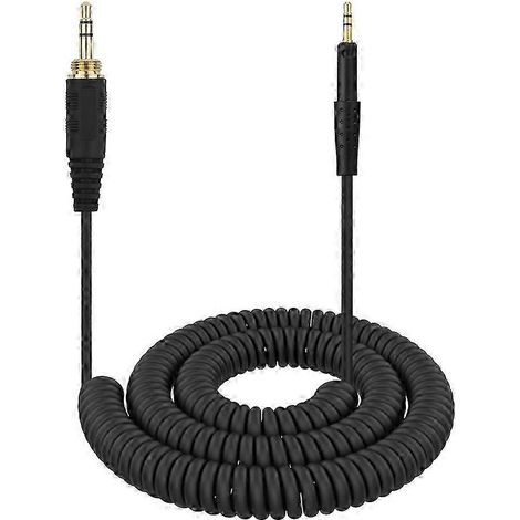 Câble audio de remplacement HD8 DJ pour HD6 Mix, HD7 DJ, HD8 DJ, HD515, câble auxiliaire 2,5 mm vers 3,5 mm avec 6 broches QAQ (1/5)