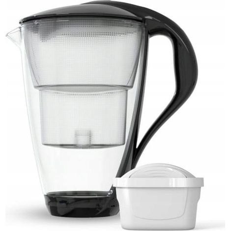 Carafe filtrante en verre Dafi Crystal LED avec filtre classique