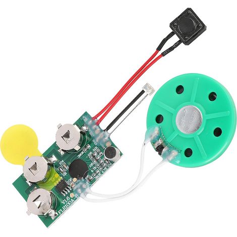 Puce pour carte de vœux DIY, module de puce vocale enregistrable de 60 secondes (1/5)