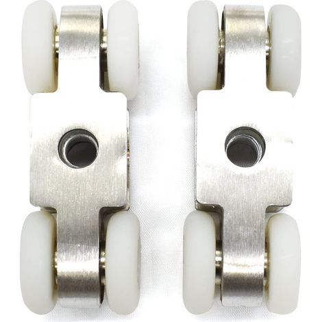 Lot de 2 roulettes pour portes coulissantes (YQ-1029-2P) (1/3)