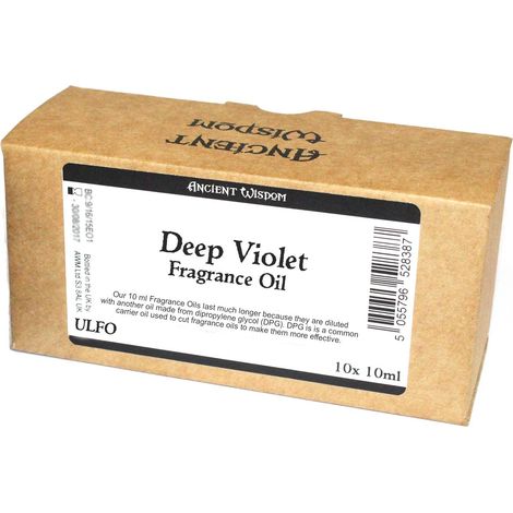 10 ml d'huile parfumée de musc violet foncé - SANS ÉTIQUETTE- Vendu par 1