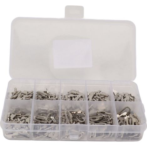 GARRYFIZH 380 Pcs Plaque Verrou et Ressort pour Serrure Portière Auto Acier Inox – Pièces Réparation Compatible HON66 (1/5)