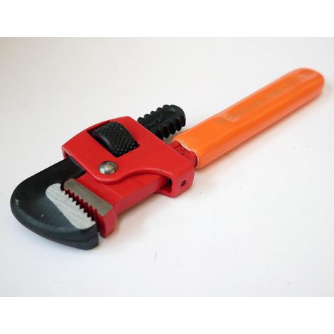 Clé à griffes isolé 1000V manche orange serre-tube 250mm 10" DERANCOURT
