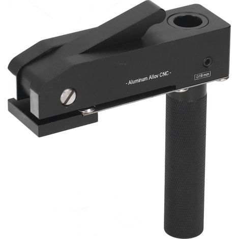 Pince de bureau à action rapide, 3 niveaux de puissance, réglable, pour le travail du bois, en métal, noire, 19 mm / 0,75 po (1/5)