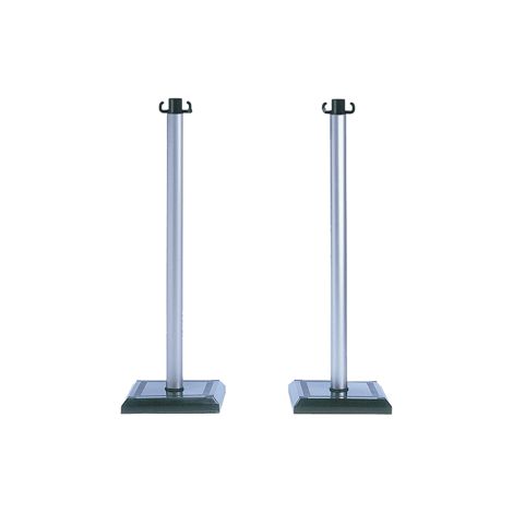 Kit de 2 poteaux tertiaires Gris - 2000796