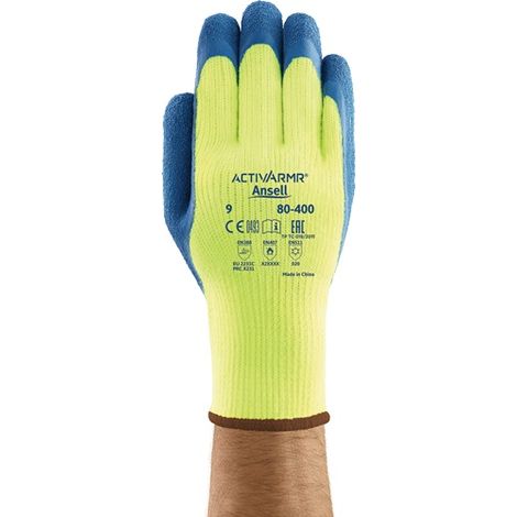 ANSELL Kälteschutzhandschuhe ActivArmr® 80-400 Größe 10 gelb/blau 12 Paar ( 4000371420 ) (1/5)