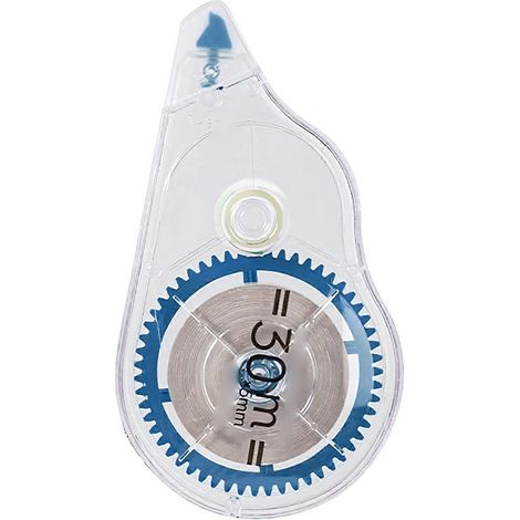 Ruban correcteur portable de 30 m (98 pi) efficace et précis pour les élèves et les écoles (1/4)