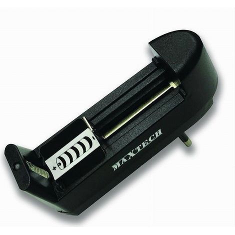 Trade Shop - MAXTECH UNIVERSAL-AKKU-LADEGERÄT 3,7 V LI-ION SCHNELLLADUNG WIEDERAUFLADBAR CA-PI01 - (1/2)