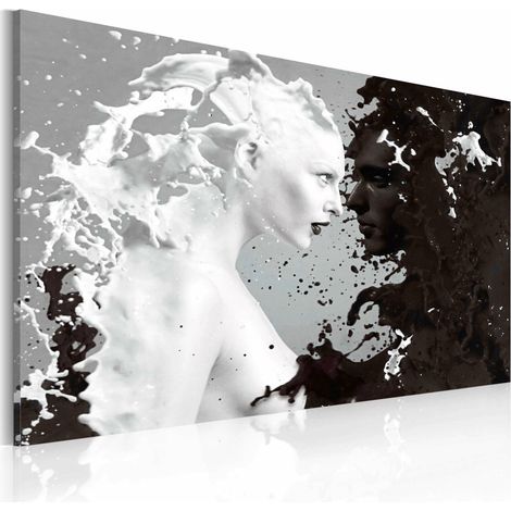 Tableau lait et chocolat - 60 x 40 cm (1/2)