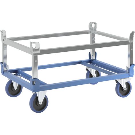 eurokraft pro, Châssis roulant pour palette avec rehausse, (1/5)