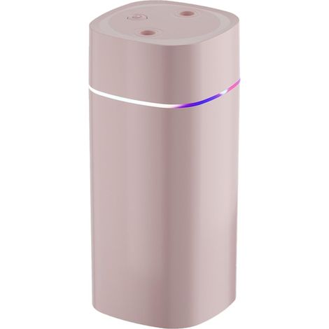 Petit humidificateur d'air, 600 ml USB Humidificateur d'intérieur silencieux avec 2 ouvertures de pulvérisation pour chambre à coucher, bureau (1/5)