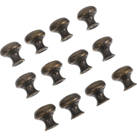Poignées de meubles vintage en alliage zinc, lot 10, fixation (1/5)